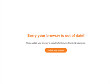 Tablet Screenshot of myaccount.genesisenergy.co.nz
